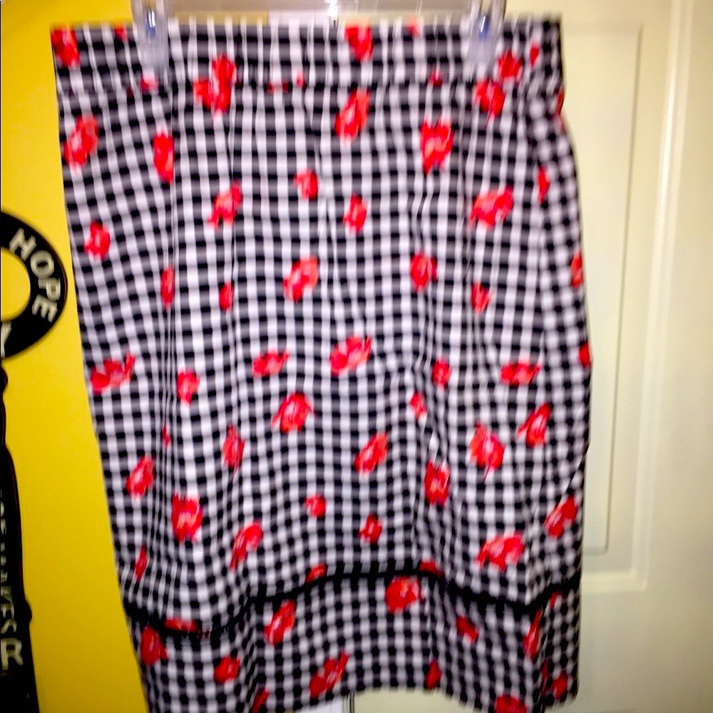 Gorgeous Gingham Checkered Skirt!